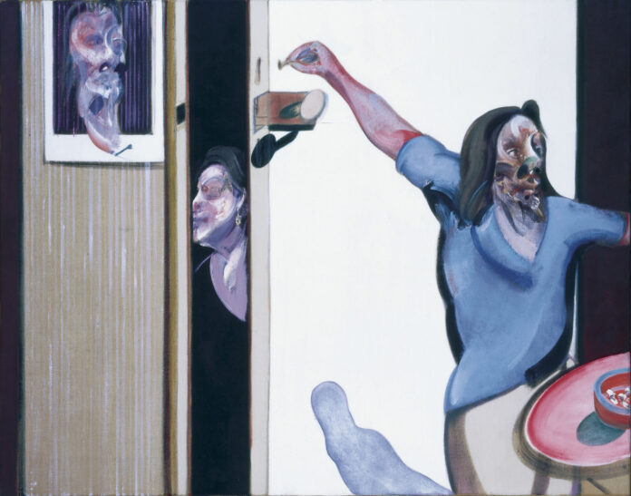 Drei Studien der Isabel Rawsthorne von Francis Bacon