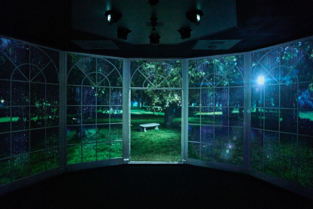 Immersive Experience im Pavillon
