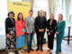 Mit Vielfalt neue Lösungen schaffen Raiffeisen-Funktionärinnen Sabine Sternig und Angela Pacher, Gerhard Oswald, AR-Vorsitzender der RLB Kärnten, Markus Hengstschläger, RLB-Vorstandsdirektorin Uta Kogler-Maier und Marion Jester, Leiterin Kommunikation und Marketing bei der RLB Kärnten