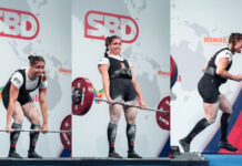 Desiree Schöpf: Im Powerlift nach oben Desiree Schöpf beim Powerlifting