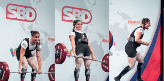 Desiree Schöpf beim Powerlifting