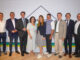 Obmann-Stv. Robert Marlovits, Bgm. Anton Szmolyan (Weiden bei Rechnitz), Florian Mayer (RWA), Evelin David (stv. AR-Vorsitzende RLB Burgenland), LAbg. Carina Laschober-Luif, Johann Weber, Nikolaus Berlakovich (Präsident LK Burgenland), Revisor Gerald Reisner und Philipp Magdits