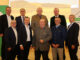 Oliver Eisenhöld, Reinhard Thürr, Alfred Hiller, Martin Hauer, Obmann-Stv. Herbert Bartosch, Adolf Mechtler, AR-Vorsitzender Ernst Fradinger, LAbg. Manfred Schulz und Revisor Franz Wagner