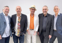 Louie Austen (Mitte) & Jazzkapelle
