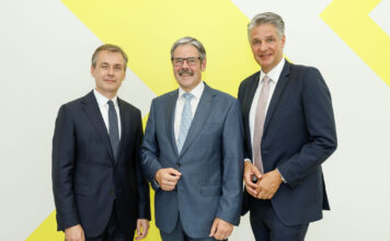 Martin Hauer, Erwin Hameseder und Stefan Jauk