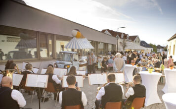 Der Musikverein Siegendorf sorgte für eine stimmungsvolle Umrahmung der Veranstaltung.