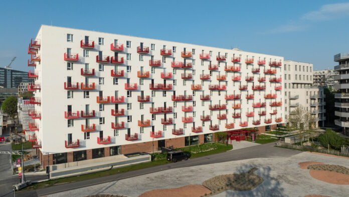 Das Studentenheim von außen
