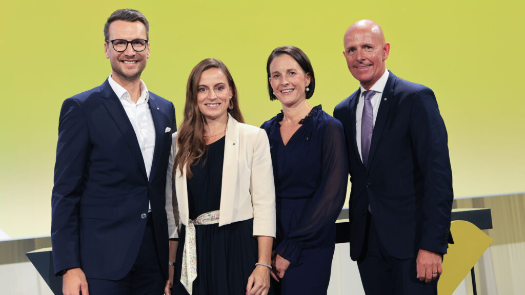 Joshua Märker, Michaela Egger-Derndorfer, Jennifer Radner und Helmut Kern gaben erste Einblicke in die bevorstehenden Veränderungen.