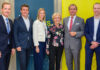 RLB-Vorstand Manfred Wilhelmer, AR-Vorsitzender Gerhard Oswald, Martina Valente (Mandressi), Renate Sandhofer (RESA Consulting), Gernot Murko (Rechtsanwaltskanzlei Murko-Bauer-Murko-Klatzer) und Matthias Reith (Raiffeisen Research)