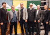 Verbandsdirektor Norman Eichinger, Vorstandsvorsitzender Helmut Barth, AR-Vorsitzender Franz Schachinger, RWA-GD Johannes Schuster, Genossenschaftsanwalt Walter Lederhilger und Nicol Kaar (RLB OÖ)