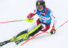 SPITAL AM PYHRN,AUSTRIA,26.MAR.23 - ALPINE SKIING - Austrian National Championships, slalom, men. Image shows Adrian Dion Tschach (AUT).
