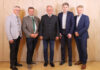 Johann Auer, Johann Stockinger, Karl Eschlböck, Johann Niedermann und Werner Zumpf zogen ein zufriedenes Resümee über das Geschäftsergebnis 2025 des Lagerhauses.