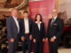 Herbert Geiersperger, Beate Hammer und Herbert Kersch (beide Private Banking, RB Salzburger Seenland) begrüßten Valentin Hofstätter (2. von links) als Vortragsredner.