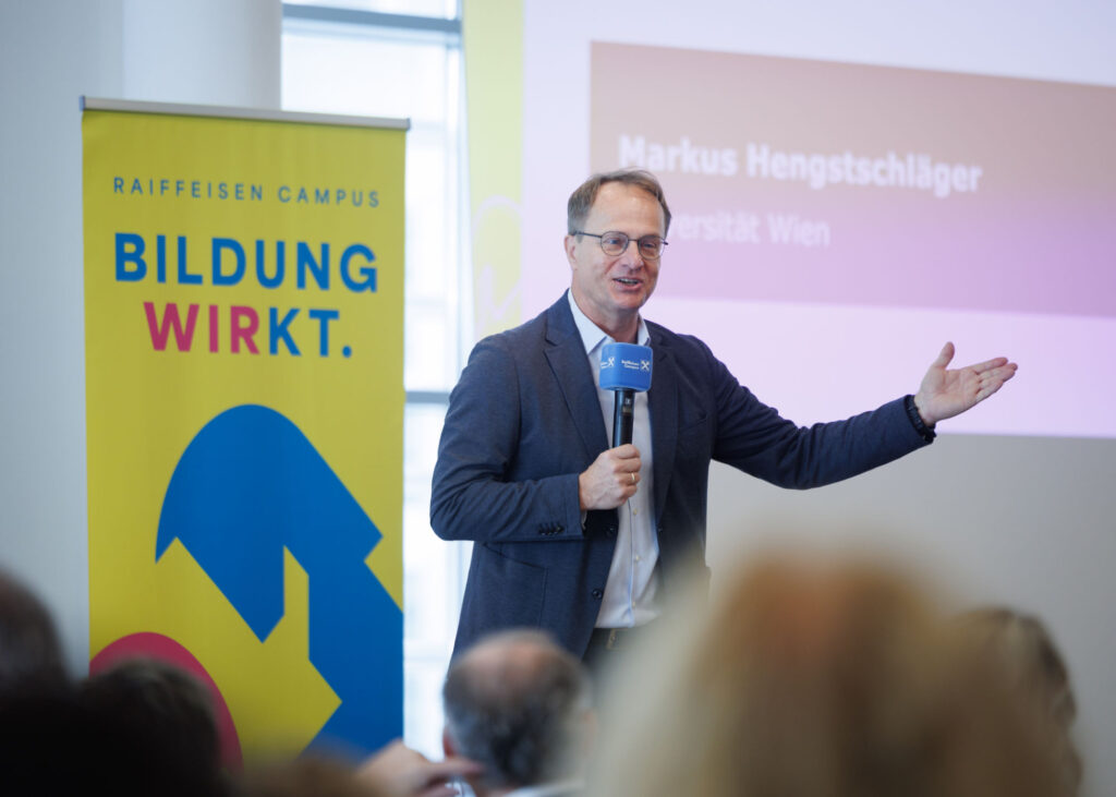 Markus Hengstschläger beim 2. Bundeskongress „Lebens- und Arbeitsfreude“