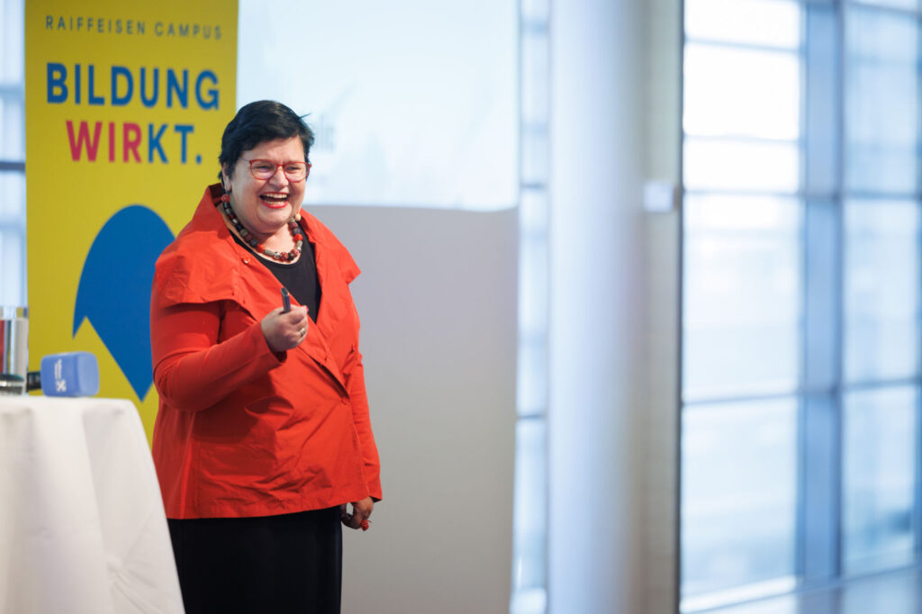 Monika Herbstrith-Lappe beim 2. Bundeskongress „Lebens- und Arbeitsfreude“