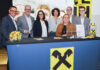 Hans Moser (WKO Eferding), Dir. Christian Schönhuber (RB Region Eferding), Rosemarie Motsch (RB Region Eferding), Barbara Posch-Weber (RB Region Eferding),Daniela Mittendorfer (RB Region Eferding) Tobias Luger (WKO Eferding), Leon Märzweil (RB Region Eferding)