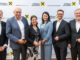 Michael Mack, Andreas Korda, Christiane Flehberger, Moderatorin Lisa Gebauer (Leiterin Digital Marketing bei Raiffeisen Immobilien), Rudolf Suttner und Peter Weinberger feierten das Jubiläum.