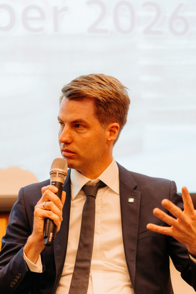 Simon Edtbrustner beim Ritschaftsforum der RBR Schallaburg 2026
